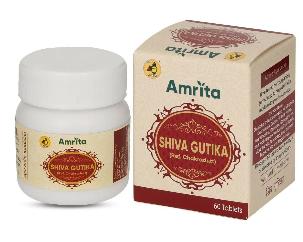 Amrita Shiva Gutika Tablets - Amrita Herboceuticals