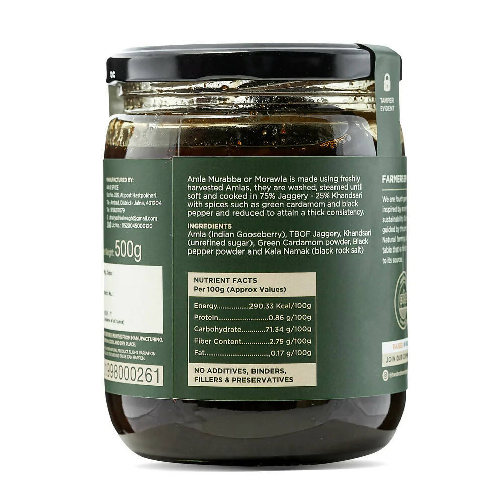 Two Brothers Organic Farms Amla Murabba - Swadesiicart