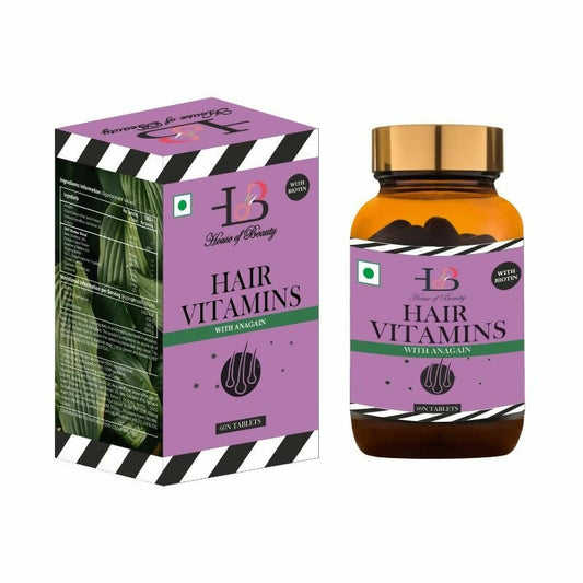 House Of Beauty Hair Vitamins Tablets - Swadesiicart