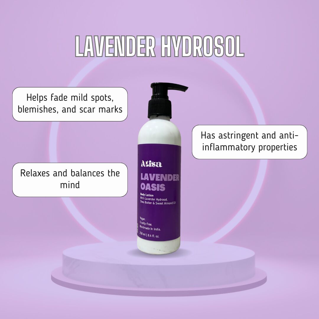 Atisa Lavender Oasis Body Lotion | Swadesiicart