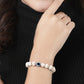 NVR Men & Women Marble Evil Eye Adjustable Bracelet - Swadesiicart