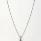 NVR Men's Silver-Plated Arrow-Shaped Pendant With Chain - Swadesiicart
