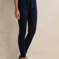 trueBrowns Navy Woollen Leggings | Swadesiicart