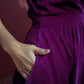 trueBrowns Wine Velvet Sleeveless Dress | Swadesiicart