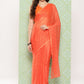 Ahalyaa Leheriya Poly Chiffon Saree | Swadesiicart
