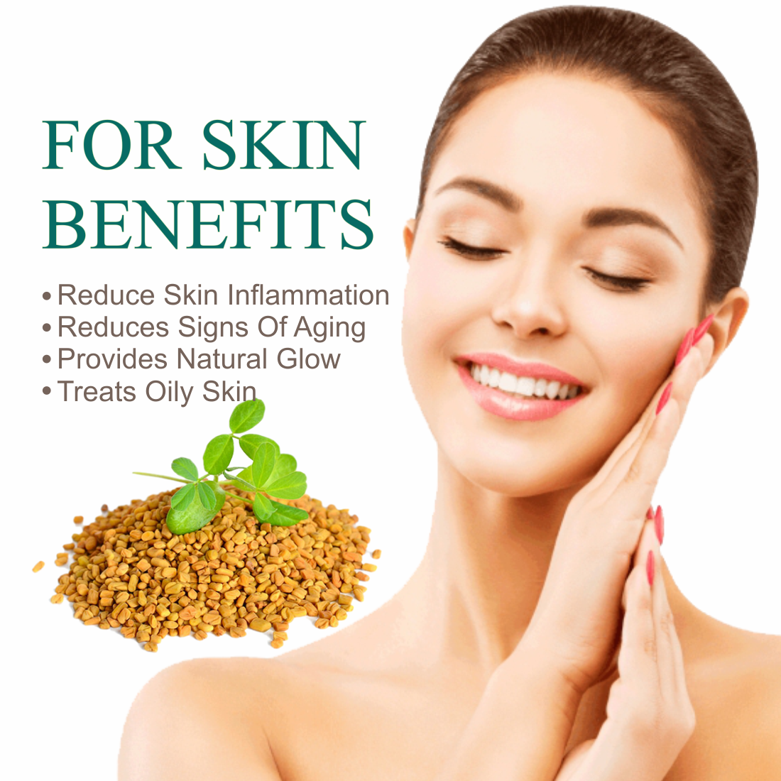Nuerma Science Fenugreek Powder (Methi Powder) For Anti Hair Loss & Anti Dandruff | Swadesiicart