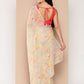 Ahalyaa Floral Printed Poly Chiffon Saree | Swadesiicart