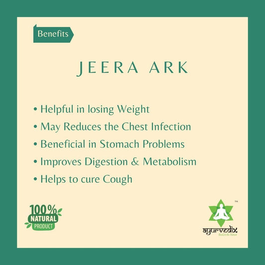 Ayurvedix Jeera Ark - Swadesiicart