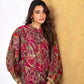 BulBul Mehzabin Red Co-Ord Set - Swadesiicart