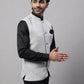 Even Apparels Men's Grey Pure Wool Nehru Jacket | Swadesiicart