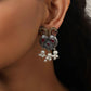 trueBrowns Silver Gold Tone Peacock Stud Earrings | Swadesiicart