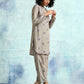 trueBrowns Sage Printed Velvet Co-Ord Set - Swadesiicart