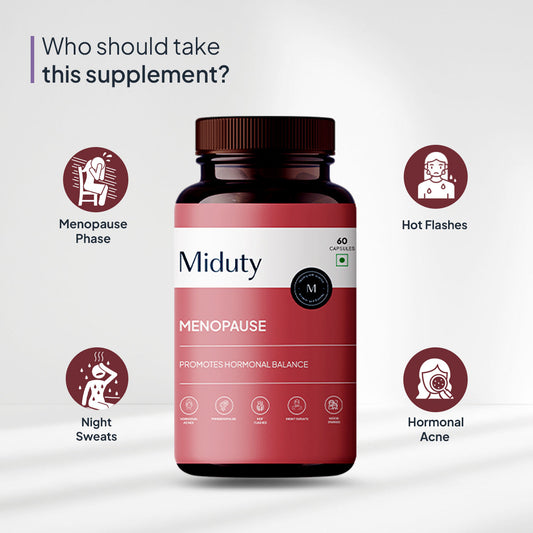 Miduty by Palak Notes Menopause Capsules - Swadesiicart