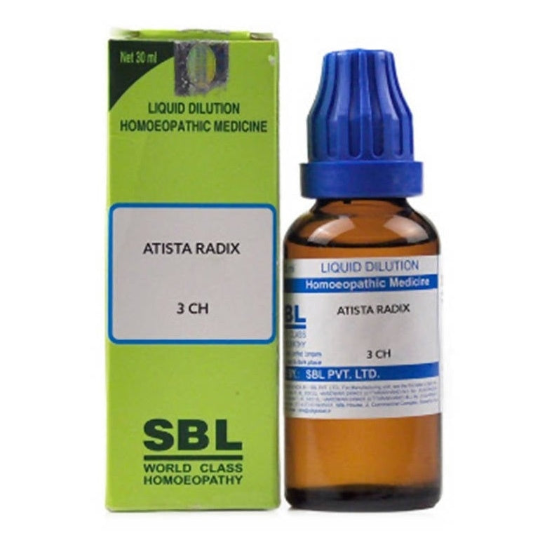 SBL Homeopathy Atista Radix Dilution | Swadesiicart