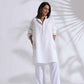trueBrowns White Unisex Freesize Kurta | Swadesiicart