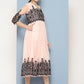 Ahalyaa Ethnic Motifs Printed Midi Empire Dress | Swadesiicart