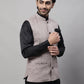 Even Apparels Men's Cream Pure Wool Nehru Jacket | Swadesiicart