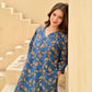 NOZ2TOZ Floral Printed Knee Lengthn v Neck Rayon Co-ords Set - Swadesiicart