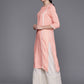 Ahalyaa Abstract Printed Pure Cotton Kurta with Lace Detail | Swadesiicart