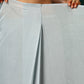 trueBrowns Powder Blue Muslin Silk Ready to Wear Saree | Swadesiicart