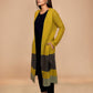 trueBrowns Mustard Woollen Cape | Swadesiicart