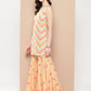 Ahalyaa Women Printed Regular Gotta Patti Kurti with Sharara & With Dupatta | Swadesiicart