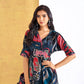 BulBul Kalki Blue Chanderi Co-Ord Set - Swadesiicart