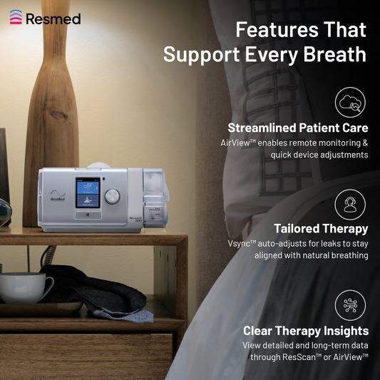 Combo - AirCurve 10 Vauto APAC Tri 4G (1 Mask + Extended Warranty)
