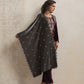 trueBrowns Purple Velvet Embroidered Kurta Pant Dupatta Set | Swadesiicart