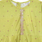 Ahalyaa Girls Printed A-Line Velvet Maxi Kids Ethnic Dress | Swadesiicart