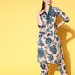 Ahalyaa Women Floral Printed Kurta with Trousers | Swadesiicart