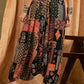 InWeave Black Multi Ethnic Harem Pant - Swadesiicart