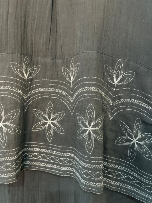 trueBrowns Grey Cotton Co-ord Set - Swadesiicart