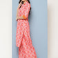 Ahalyaa Women Ethnic Motifs Printed Regular Gotta Patti Kurta with Palazzos | Swadesiicart