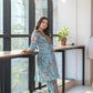 NOZ2TOZ Women's Rayon Floral Printed Co-ords Set - Swadesiicart