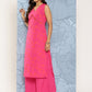 Ahalyaa Floral Printed Empire Gotta Patti Kurta With Palazzos | Swadesiicart