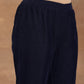 trueBrowns Midnight Blue Velvet Pant | Swadesiicart
