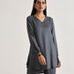trueBrowns Grey Short Co-Ord Set | Relove - Swadesiicart