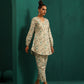 trueBrowns Teal Floral Cotton Printed Short Co-ord Set - Swadesiicart