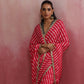 trueBrowns Pink Muslin Silk Saree | Swadesiicart