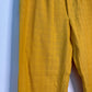 trueBrowns Mustard Gauze Dobby Pant | Swadesiicart