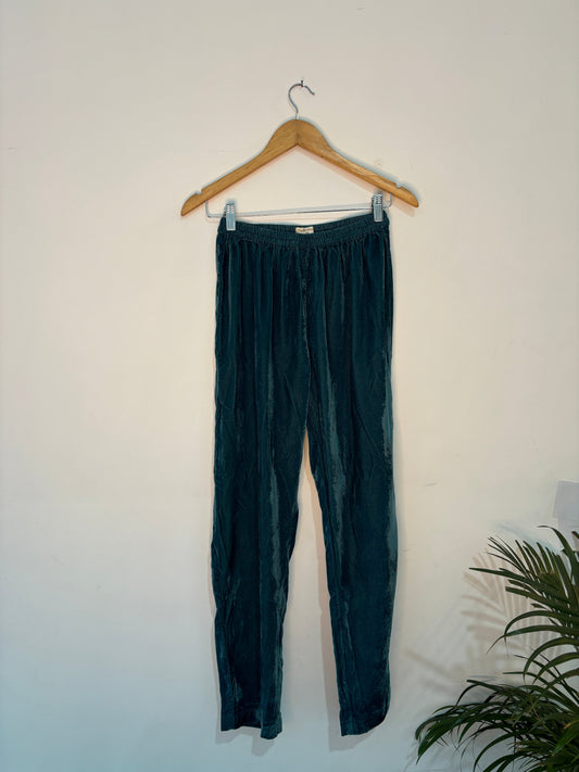 trueBrowns Blue Velvet Co-ord Set - Swadesiicart