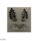 Tehzeeb Creations Women's Oxidised Necklace And Earring With Black Beads And Pearl - Swadesiicart