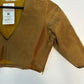 trueBrowns Gold Tissue Blouse | Swadesiicart