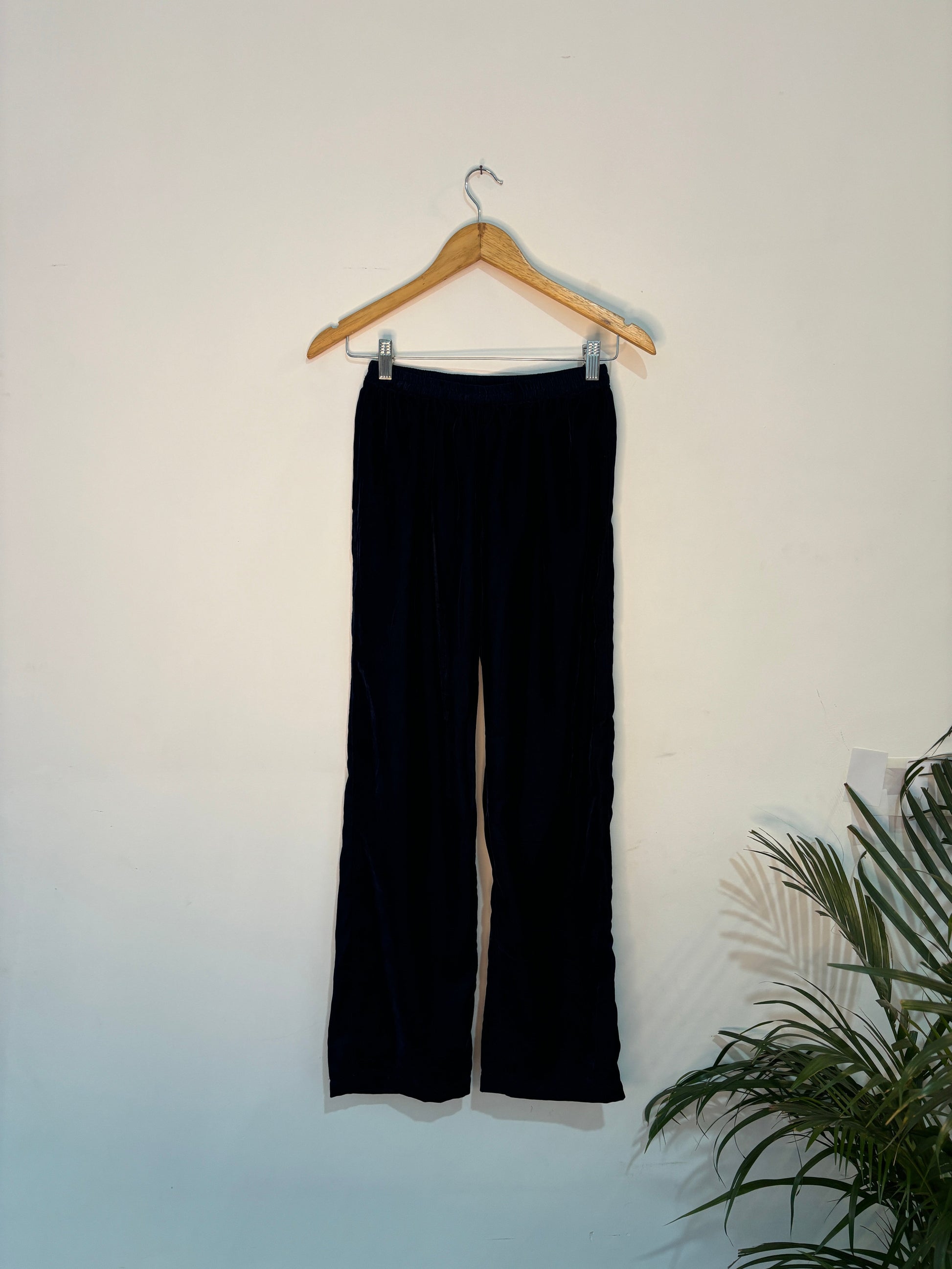 trueBrowns Blue Velvet Co-ord Set - Swadesiicart