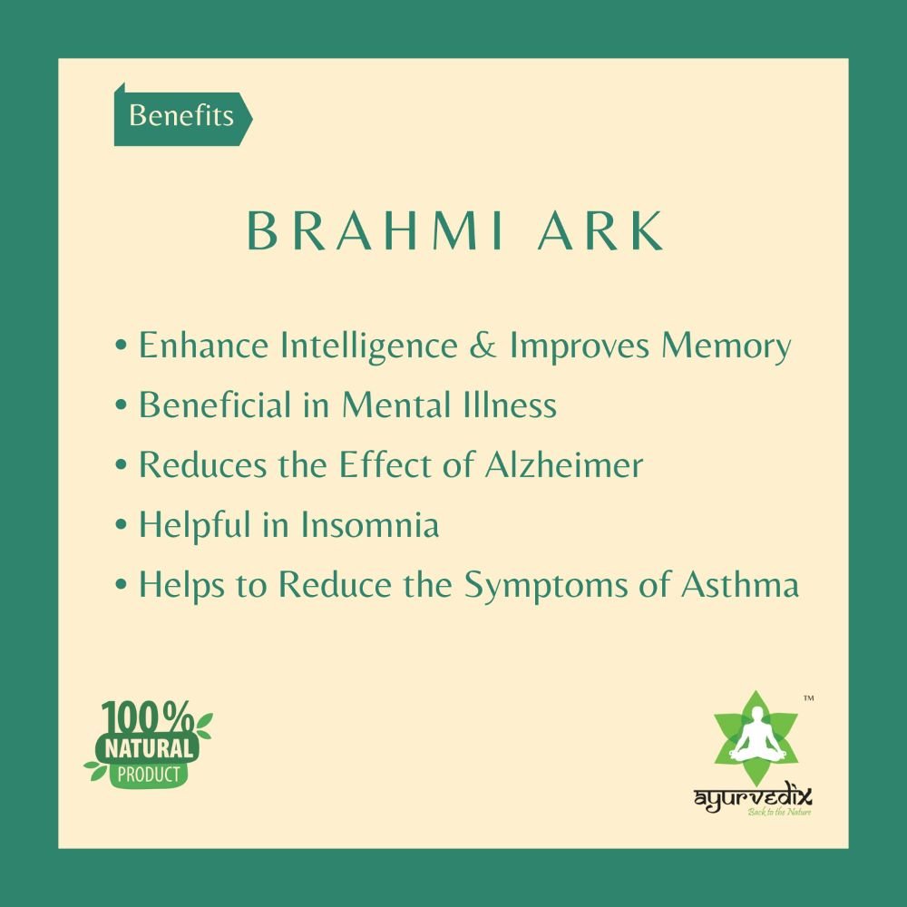 Ayurvedix Brahmi Ark - Swadesiicart
