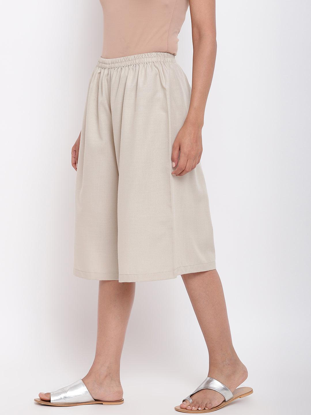 trueBrowns Linen Cotton Grey Pant | Swadesiicart