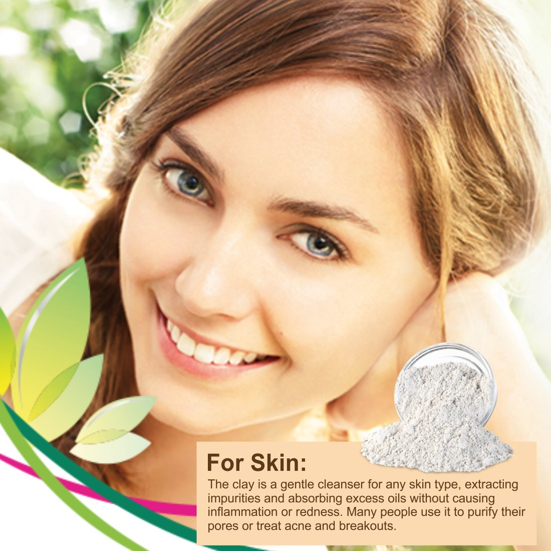 Nuerma Science Kaolin Clay Pure & Natural Powder For Face & Hair Care | Swadesiicart