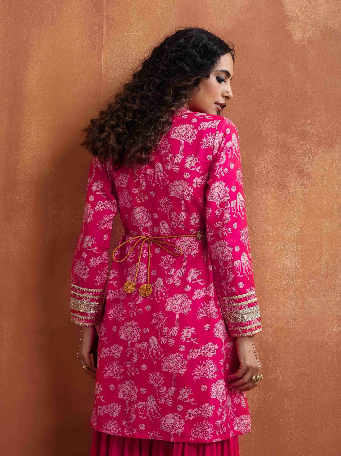 trueBrowns Gold Embellished Belt | Swadesiicart