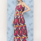 InWeave Women's Navy Bird Japanese Art Strappy Set - Swadesiicart